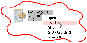 быстрое копирование url картинок в ie